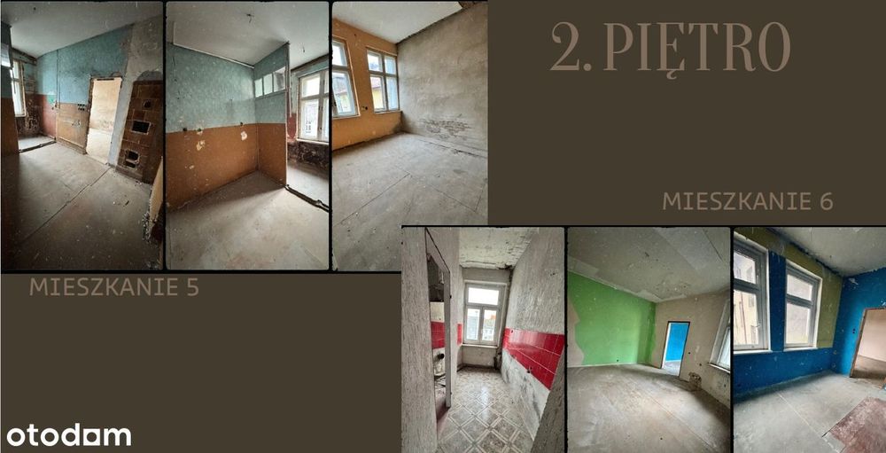 NOWA CENA - Najtańsza Kamienica Nad morzem 6 Mieszkań Centrum Darłowo