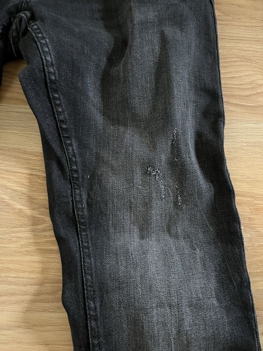 Jeansy czarne smog