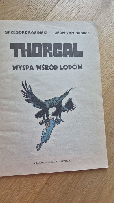 Komiks Thorgal tom 2: Wyspa wśród lodów | Wydanie KAW klasyka