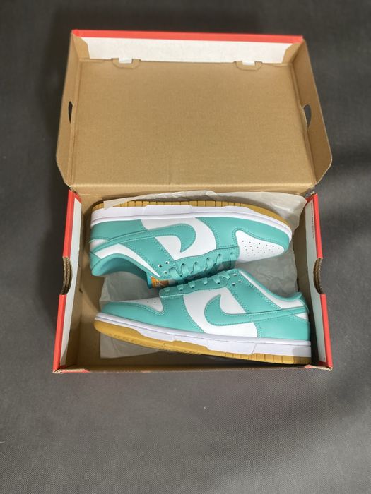 Nike Dunk Low — turkusowe, rozmiar 42