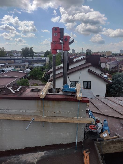 Frezowanie kominów wkłady kominowe kominy nierdzewne