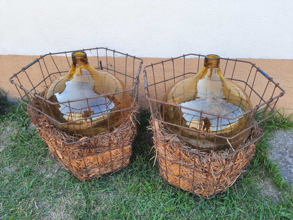 Gąsior Balon na wino z koszem