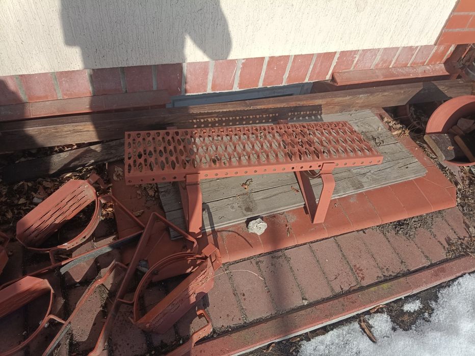 Stopnie dekarskie zestaw 5 małych i jeden szeroki