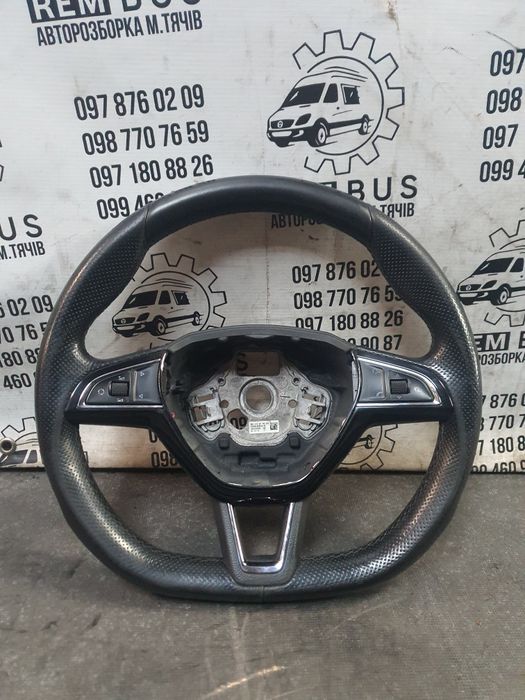 Руль, кермо Skoda Octavia a7 шкода а7 мультируль super B