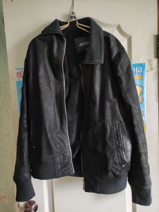 Кожаная Куртка Authentic 52 размер