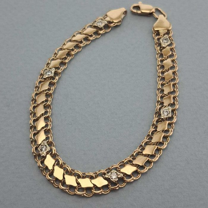 Срочно! Золотой  браслет 6,41 гр 18 см браслет золото