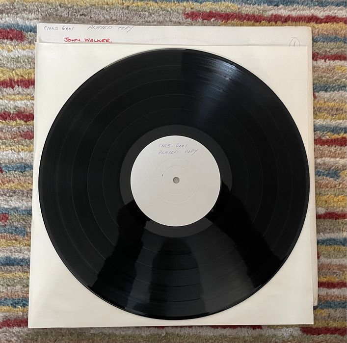 Test pressings LPs Long John Baldry John Walker