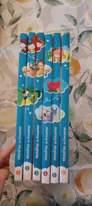 Conjunto 6 Livros Coleção Histórias Encantar