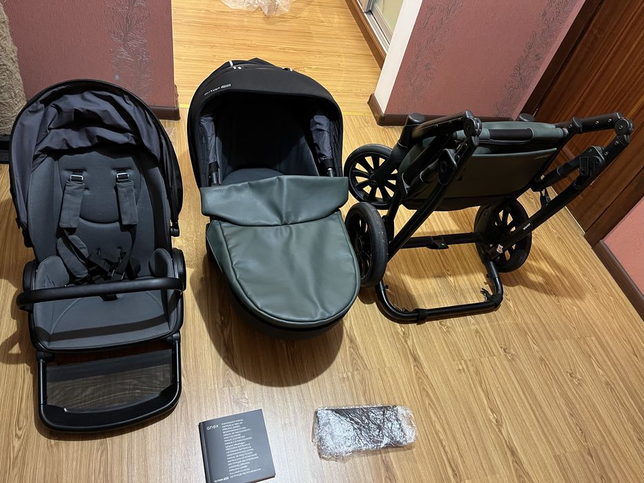 Коляска та Візок 2 в 1 anex m type pro casual green