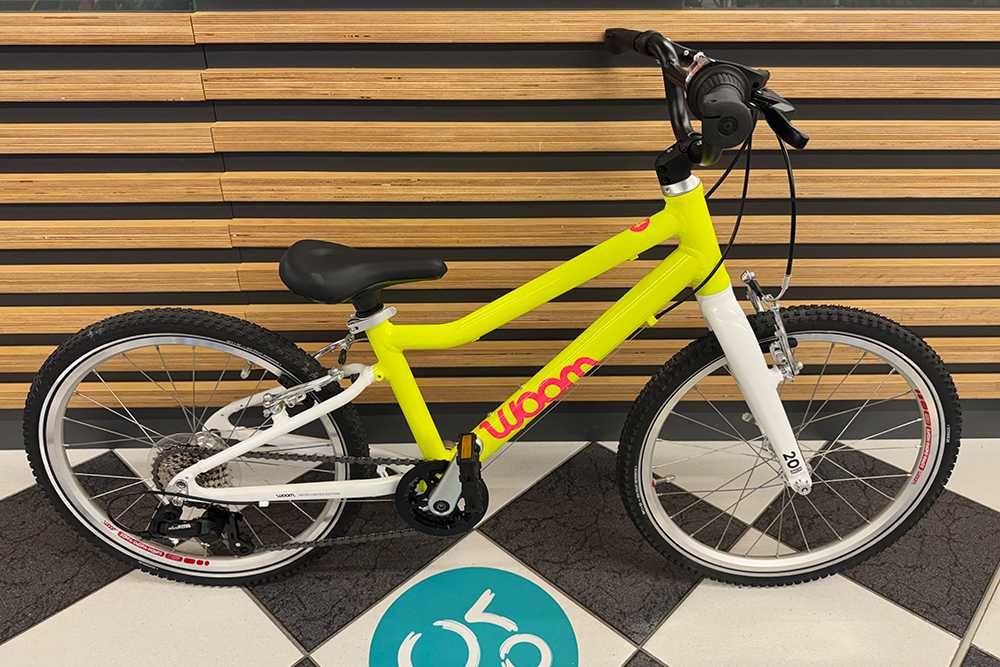 Rower dziecięcy woom 4 GO NEON LIME - LMITOWANA EDYCJA - rowery woom KRAKÓW