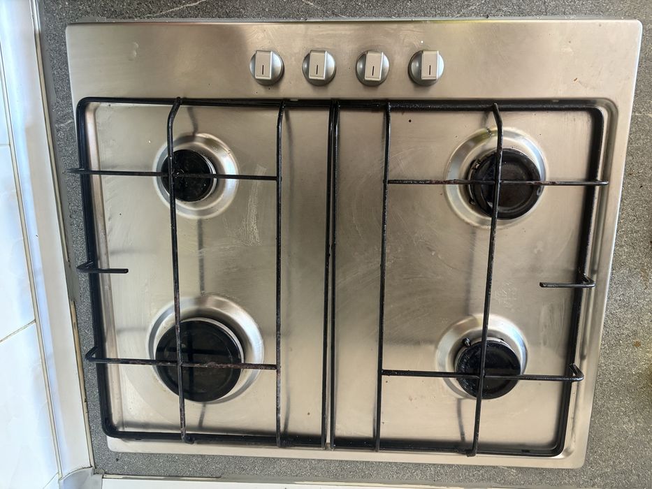 Placa a gas completa