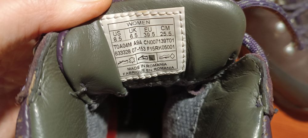 Buty trekkingowe, buty górskie The North Face 39,5