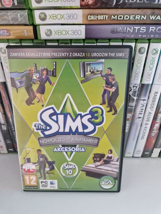 The sims 3 nowoczesny apartament akcesoria pc PL