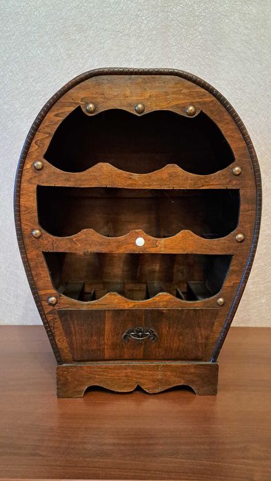 Підставка для вина, декор для дому, подарунок, вінтаж, винний стелаж