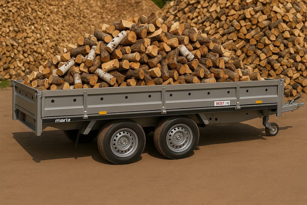 Suche sezonowane drewo liściaste opałowe – wilgotność 15–23%