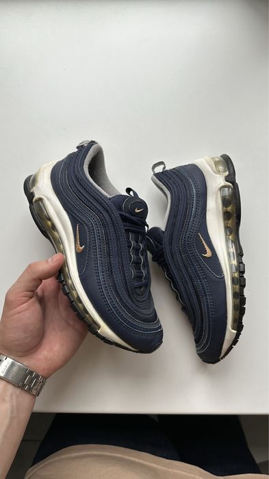 Кросівки Nike Air Max 97 ‘Midnight Navy Metallic Gold’ | 36.5