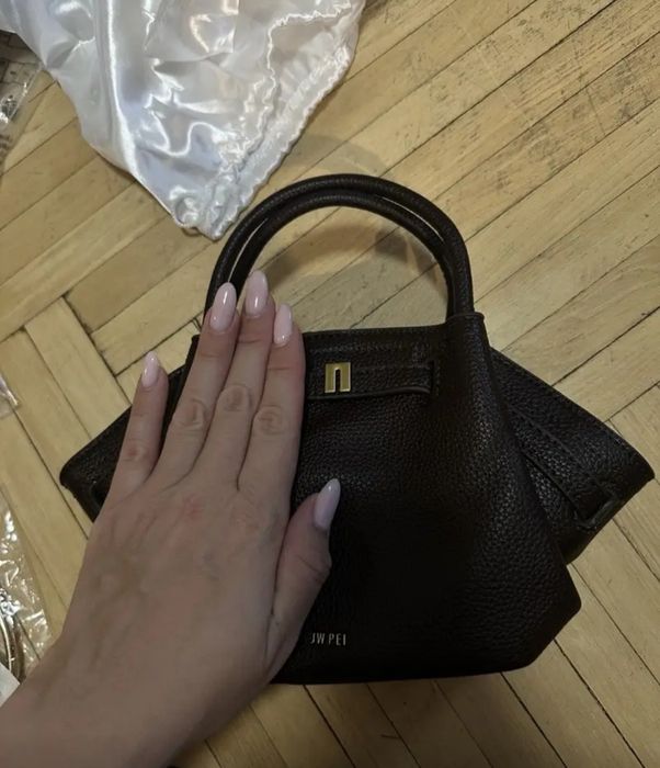 Сумка JW Pei. Коричнева сумка жіноча JW Pei.