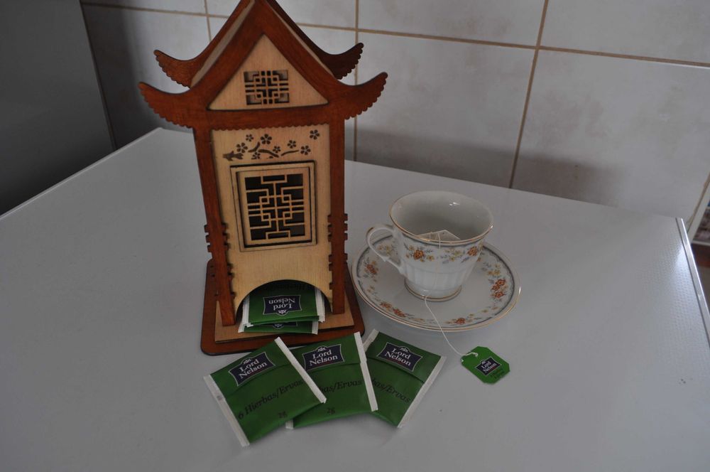 Um pagode Chinês para aprimorar o seu momento de beber chá