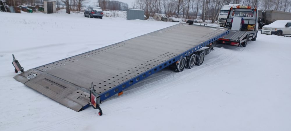 B.Duża i Mocna Przyczepa Laweta "BLYSS " 7,00 /2,15m DMC 3500KG