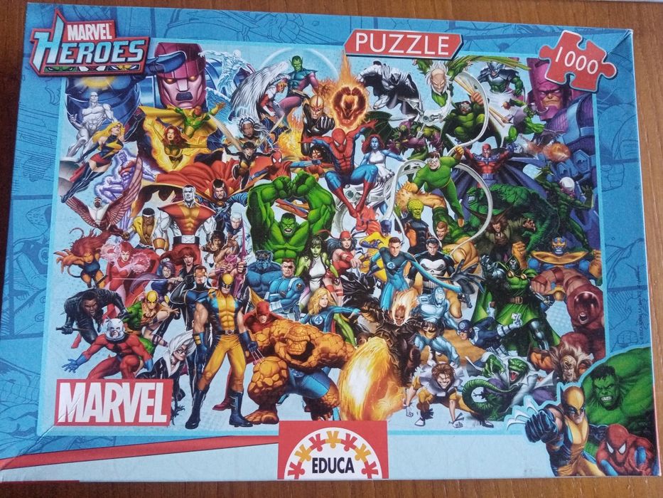 Puzzle Marvel de 1000 peças