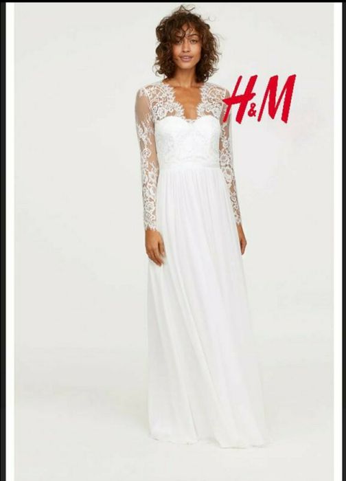 НОВОЕ!!! Свадебное платье  H&M 38 евро