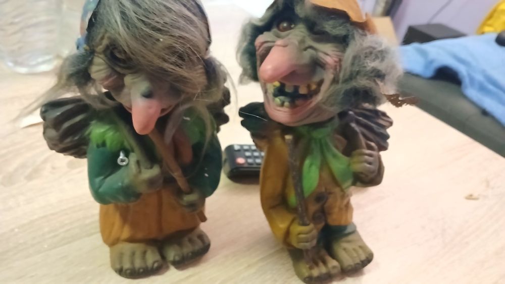 Sprzedam figurki trolli z lat 60-70