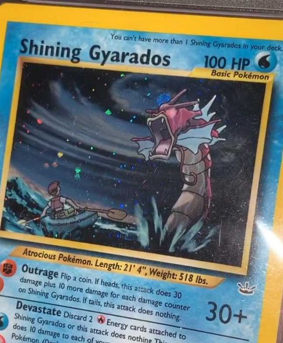 Pokemon Shining Gyarados PSA 8 Neo Revelation 65/64