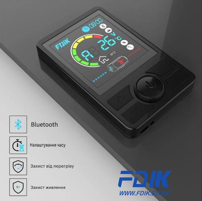 Портативний обігрівач FDIK Panda U6 12/24/220v, вебасто FDIK Panda m,