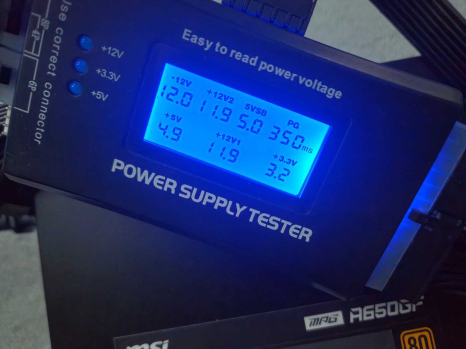 Zasilacz komputerowy MSI MAG A650GF 80+GOLD modularny