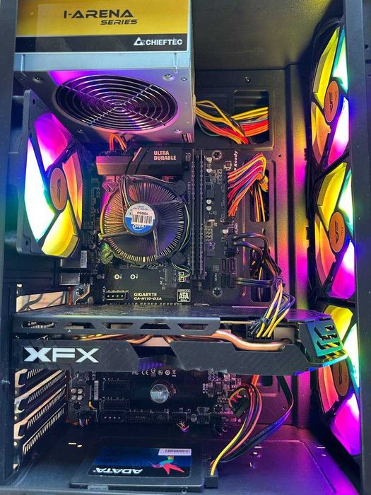 Збалансований ігровий ПК Core i7-6700 / RX 580/8GB/ 16GB RAM / SSD 256
