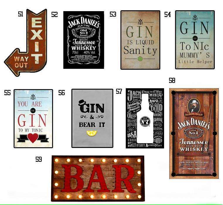 50 Placas decorativas NOVAS426579973248788486