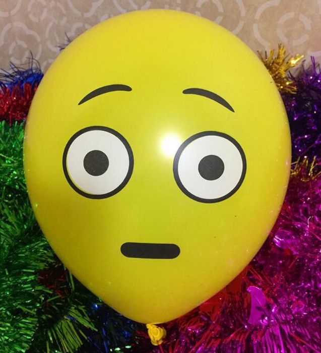 Balões smile 5 unidades