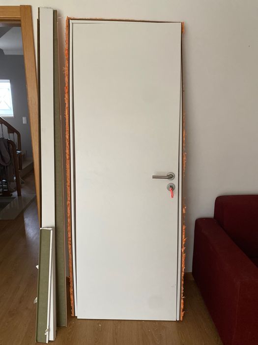 Porta branca lacada