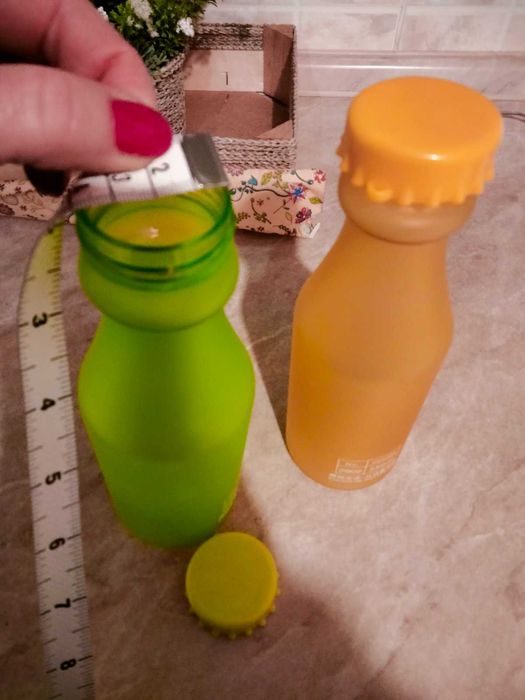 Стильная пластиковая бутылка для воды, напитков , спорта , 550 мл