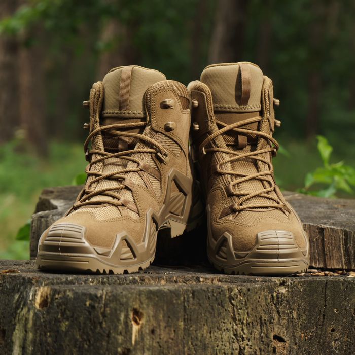 Тактичне взуття Lowa Zephyr mid coyote оригінал, 41-46 берці