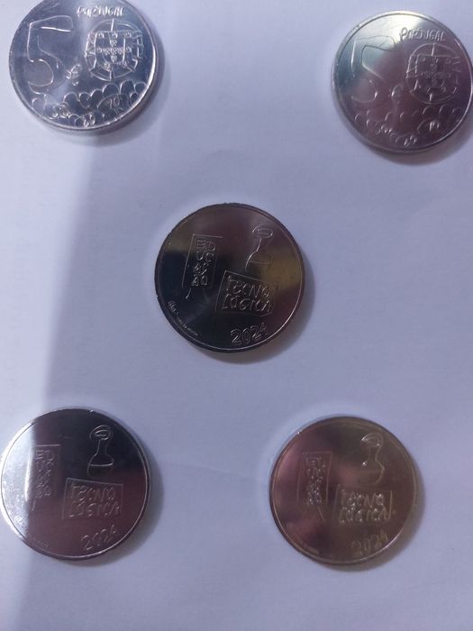 Moeda 5€ o conhecimento