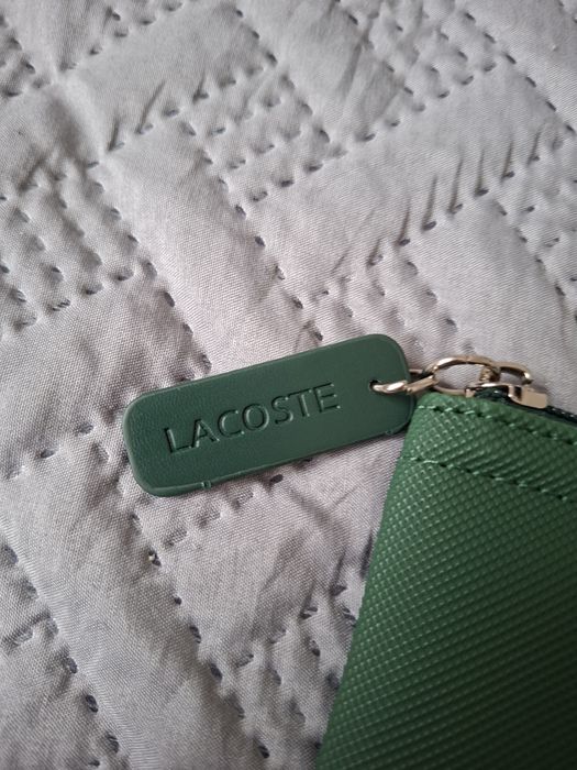 Torebka Lacoste butelkowa zieleń