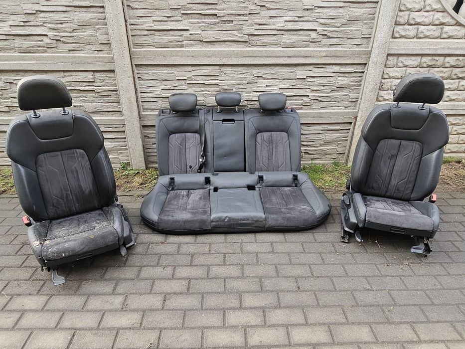 Fotel poszycie materiał stelaż kanapa audi a6 c8 sline alcantara