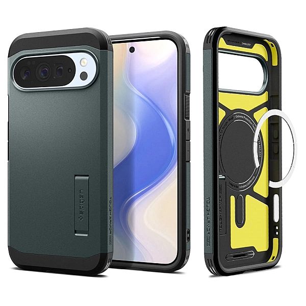 Spigen Tough Armor Mag Magsafe Google Pixel 10 Pro Xl Abyss Green