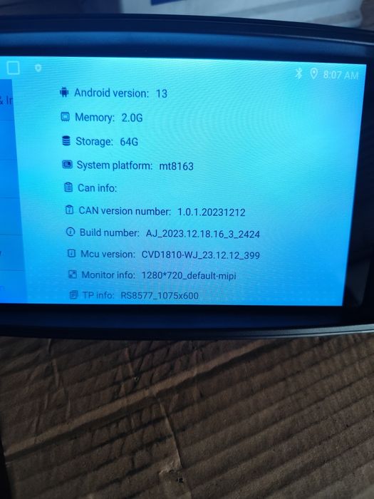 Rádio Android de 9 polegadas para Smart Fortwo 451