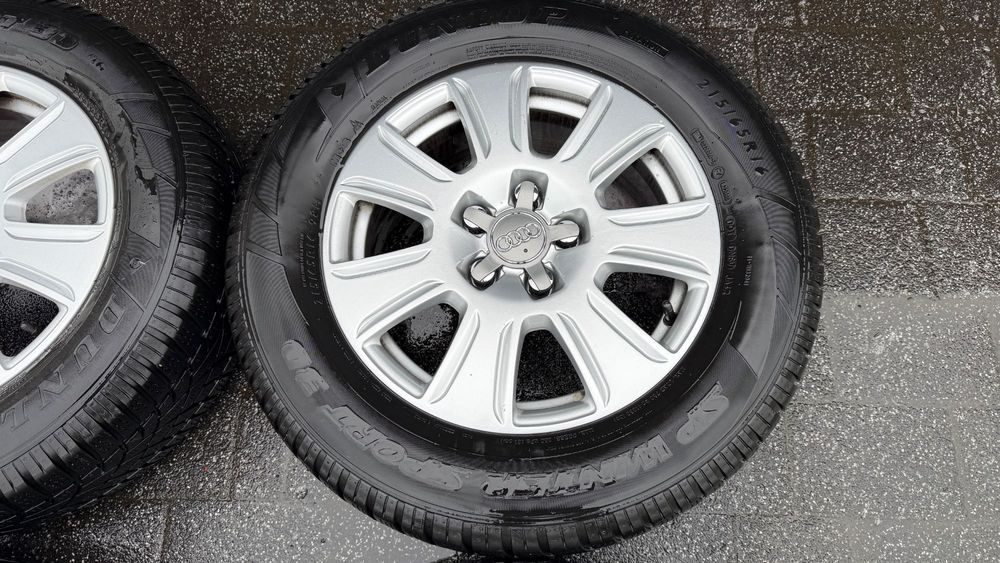 Koła zimowe Audi Q3 215/65/16 Dunlop SP Winter Sport 3D alufelgi 5x112
