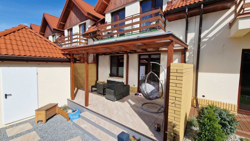 Zadaszenie, pergola, taras, wiata, altana, drewutnia, domek dla dziec.