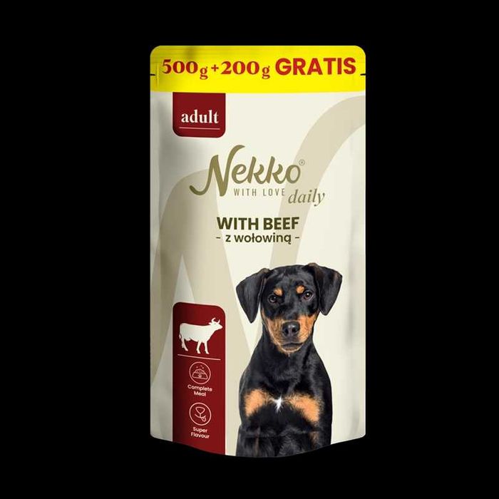 Mokra karma dla psa NEKKO DAILY 30x700g mix 3 smaków