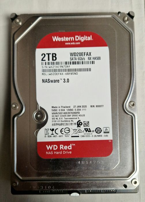 Жорсткий диск hdd WD  2 ТБ