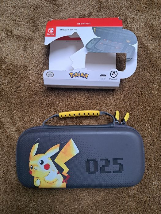 Etui nintendo switch oled pokemon pikachu
