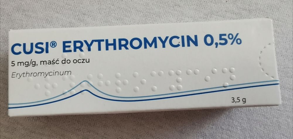 Erythromycin Maść Do Oczu
