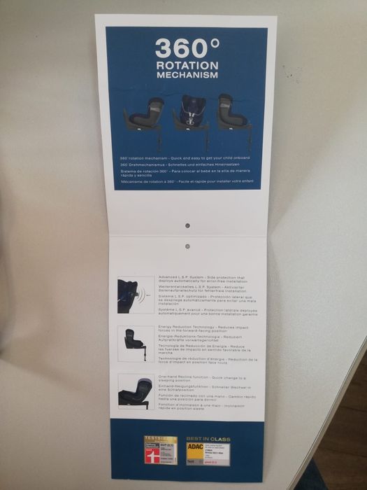 Cadeira auto cybex sirona SX2 i-size