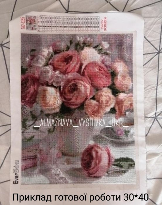 Алмазная вышивка набір алмазної викладки рукоділля стрази