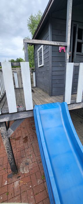 Domek drewniany dla dzieci Uszk.