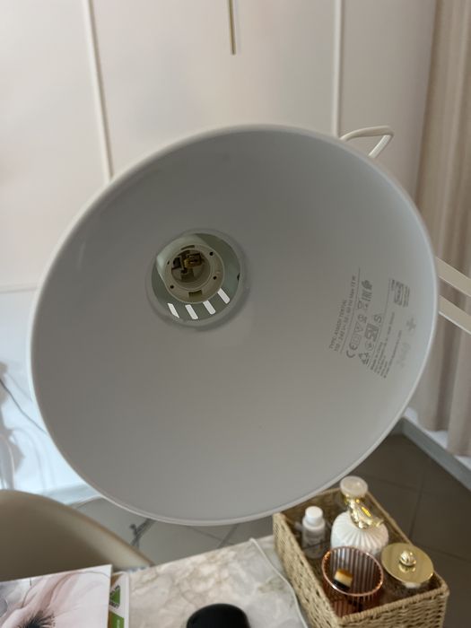Lampa tertial ikea biala x2